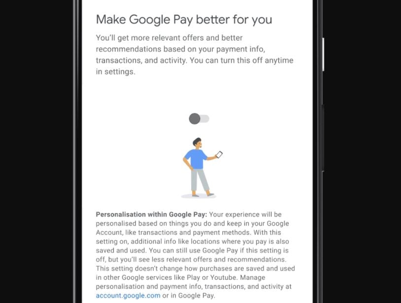 google pay feature