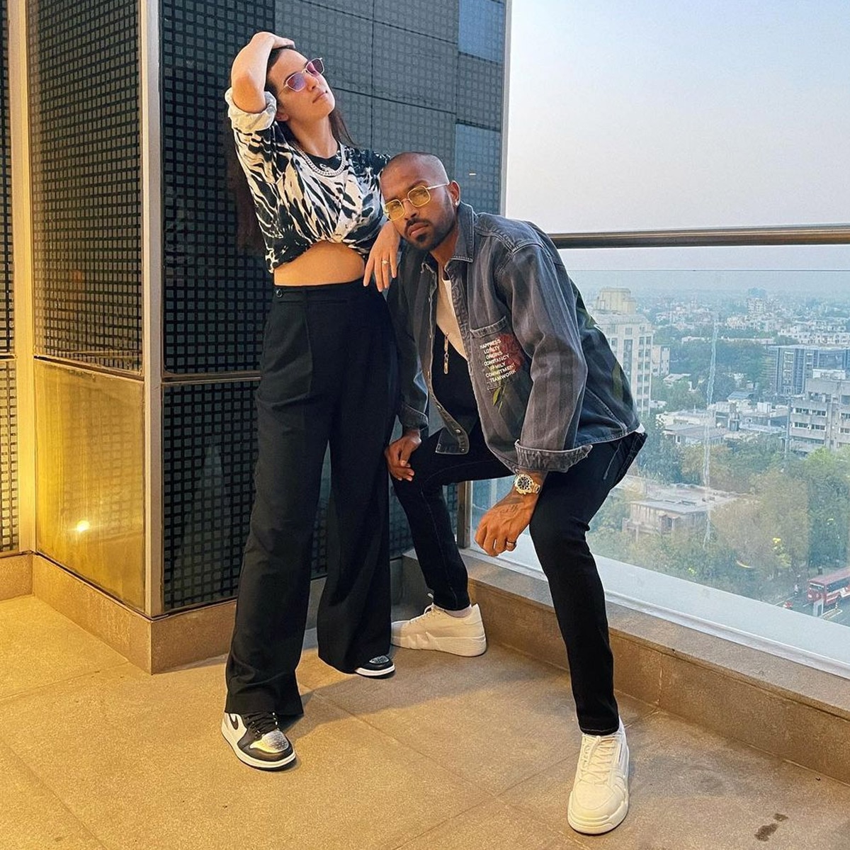 हार्दिक पंड्या और नताशा स्टानकोविक 