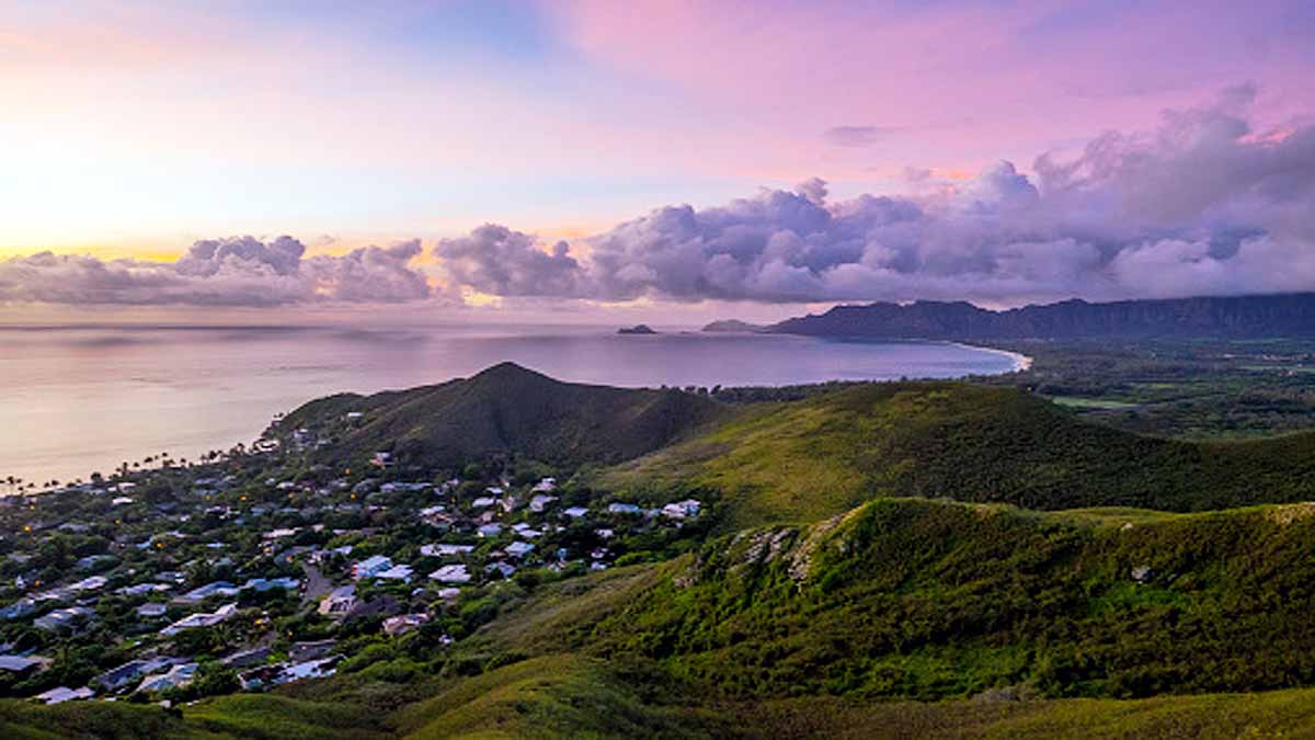Rare Red Sprite Blue Jet Above Hawaii 