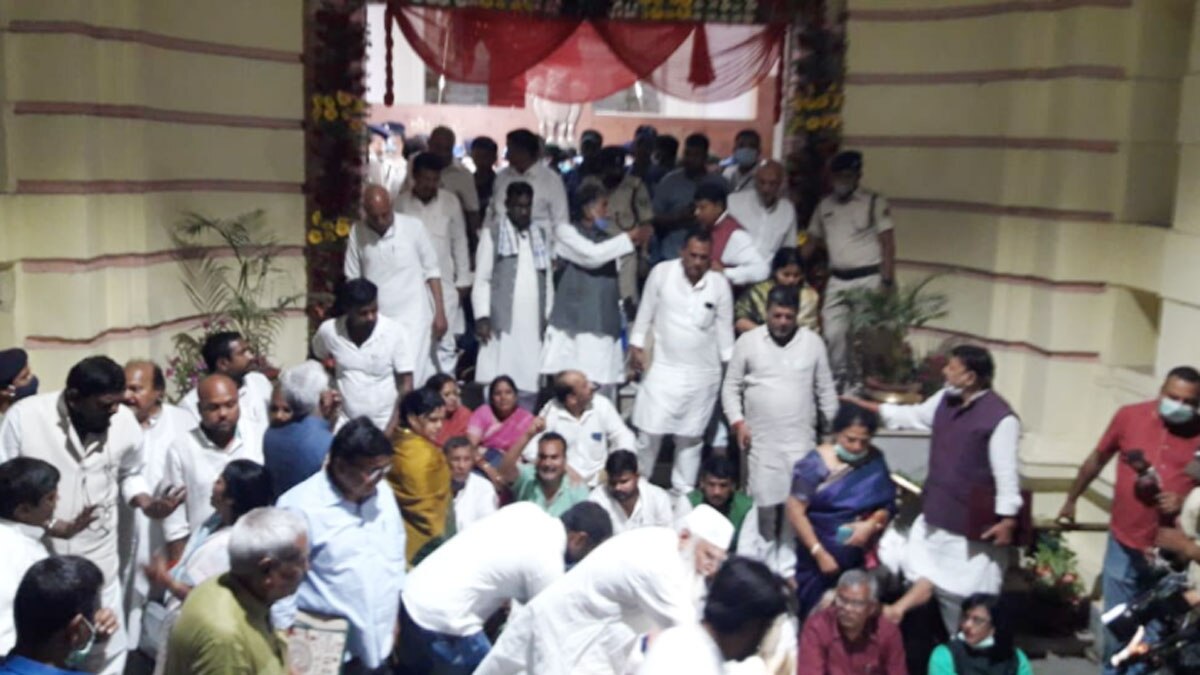 बिहार विधानसभा में हंगामा