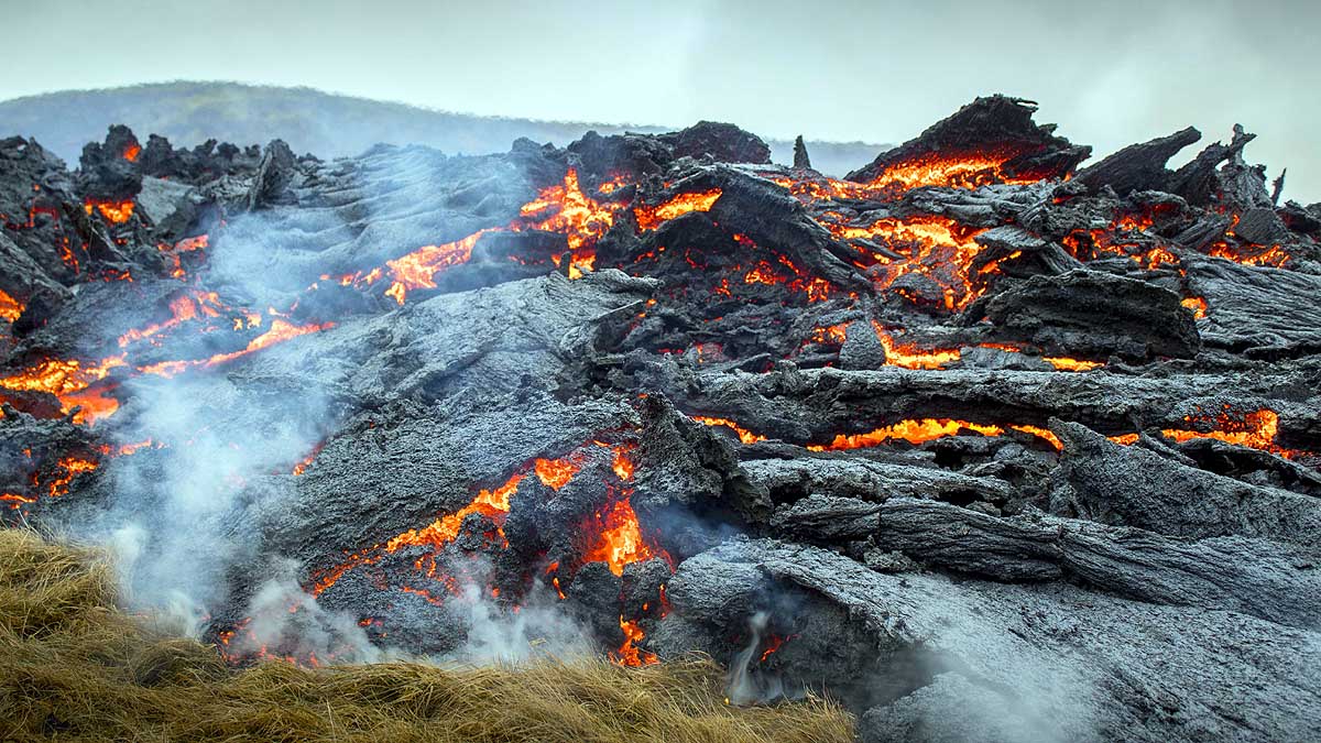Iceland Reykjavik volcano