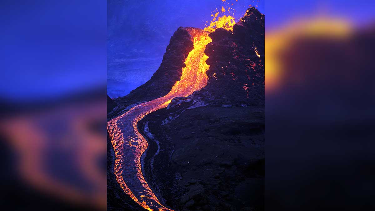 Iceland Reykjavik volcano