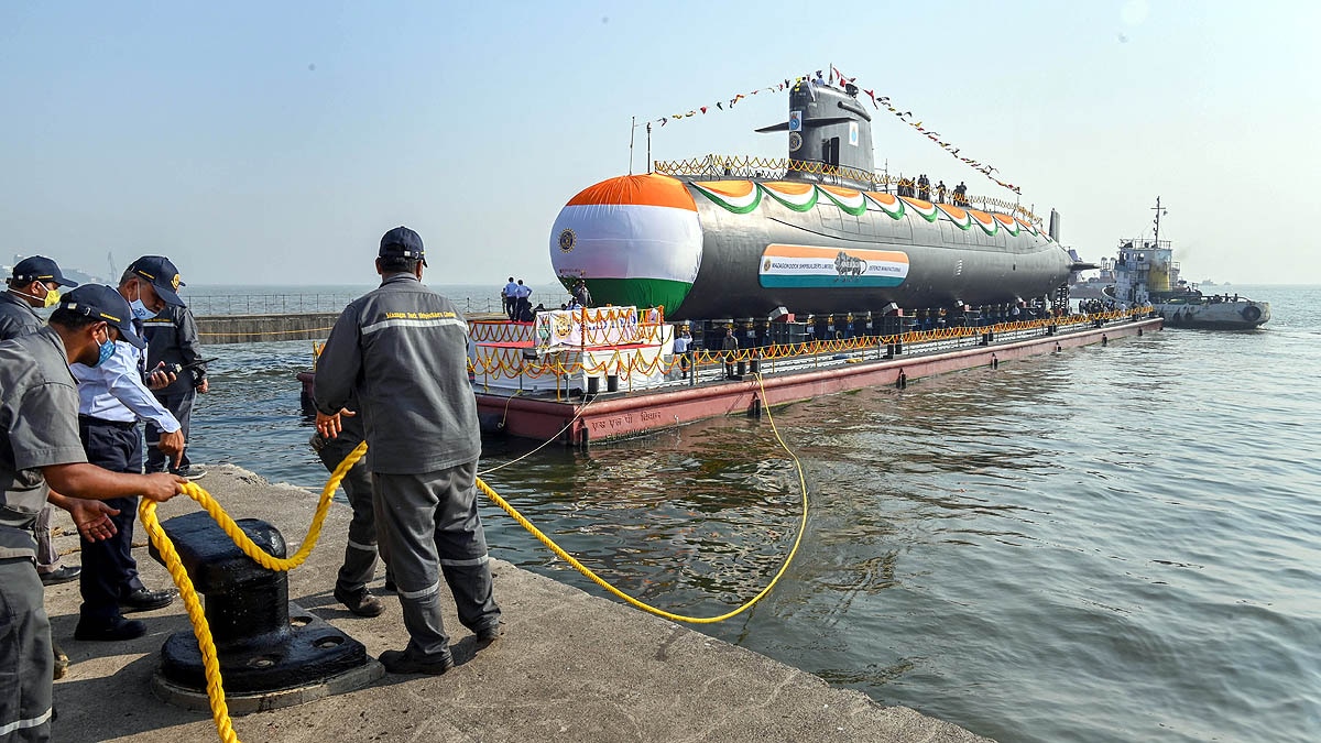 INS Karanj Submarine Indian Navy