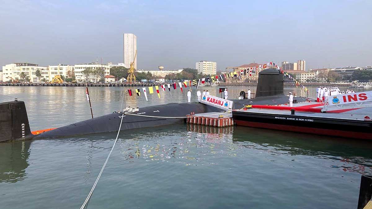 INS Karanj Submarine Indian Navy