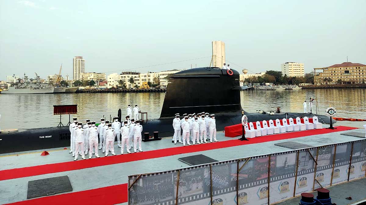 INS Karanj Submarine Indian Navy