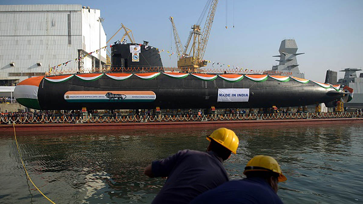 INS Karanj Submarine Indian Navy