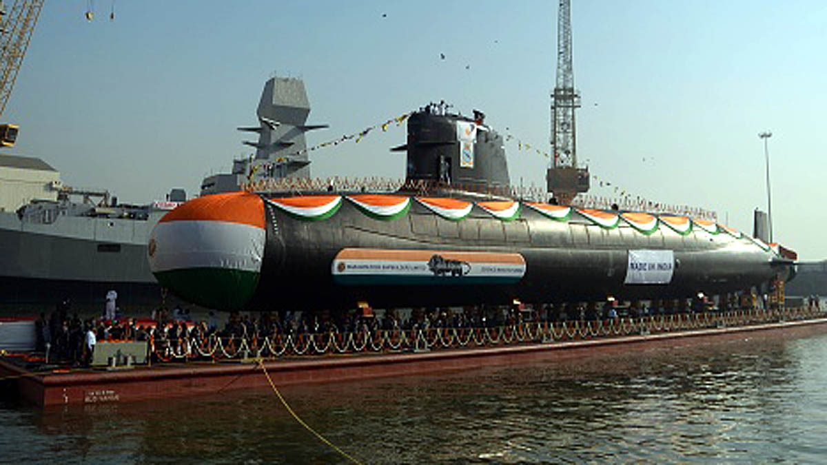 INS Karanj Submarine Indian Navy