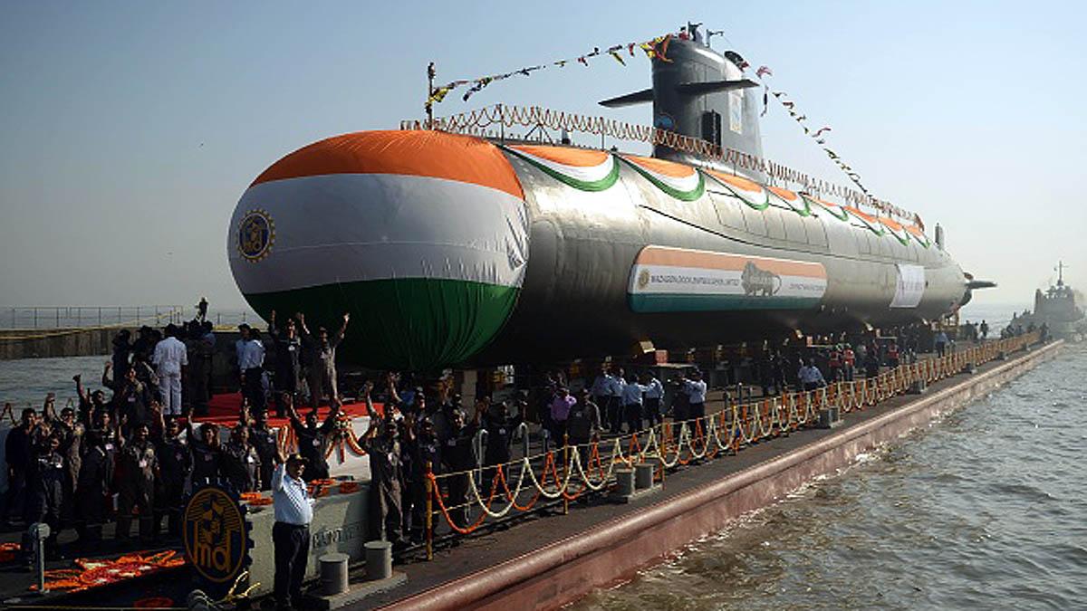 INS Karanj Submarine Indian Navy