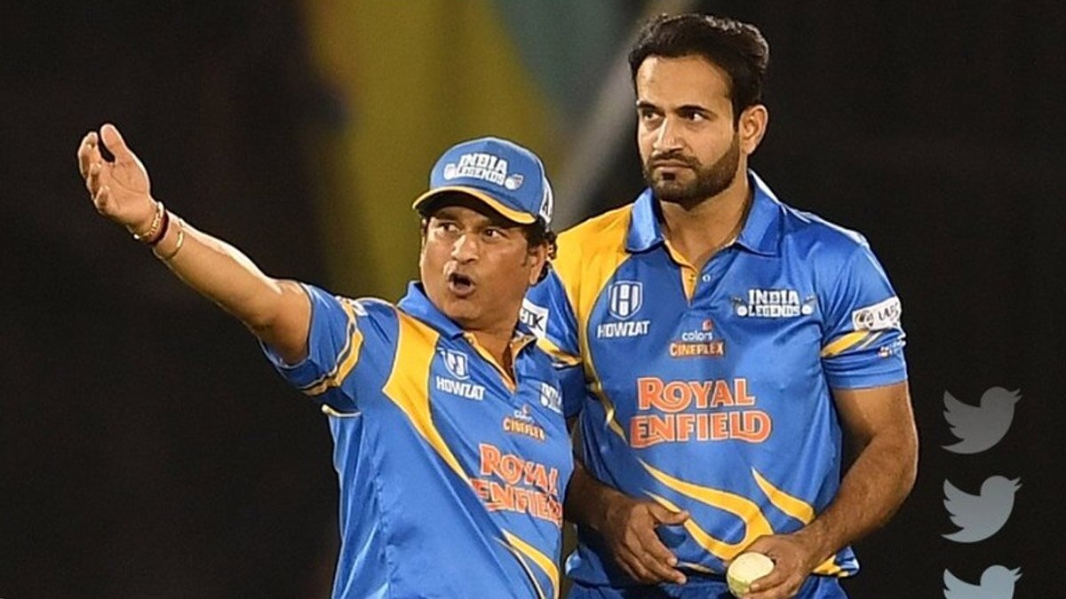 Irfan Pathan worst over in road safety world t20 series  