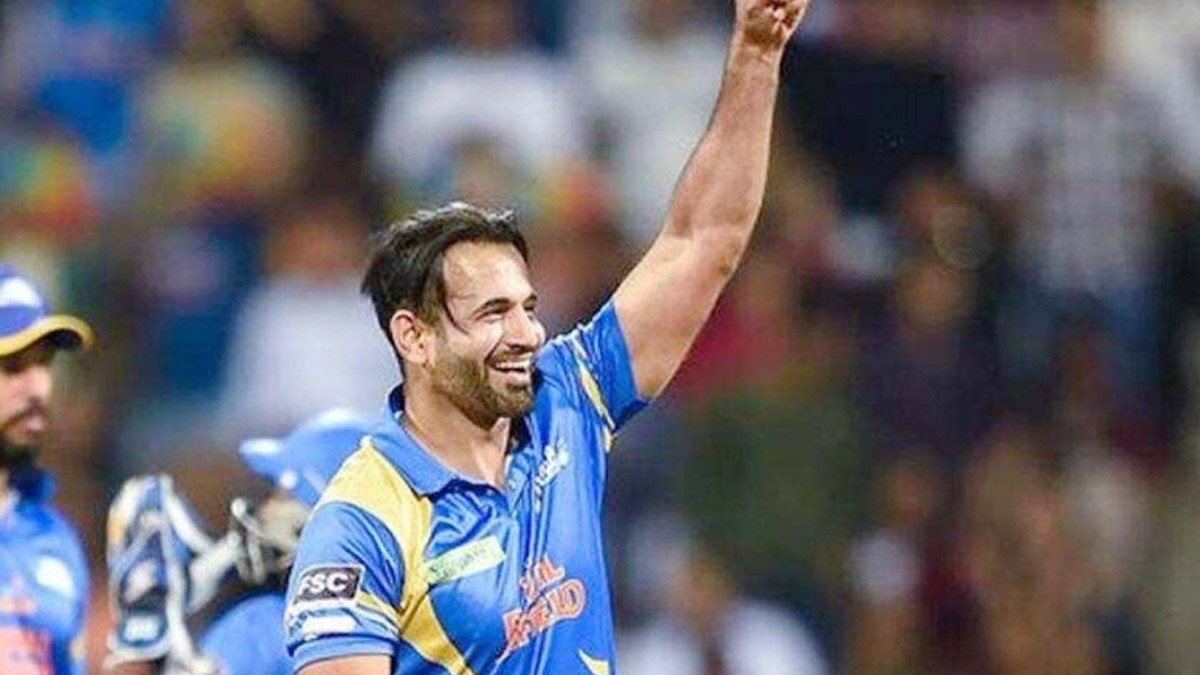 Irfan Pathan worst over in road safety world t20 series  