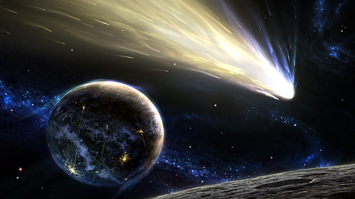 Lava Rich Alien Planet Making it's atmosphere