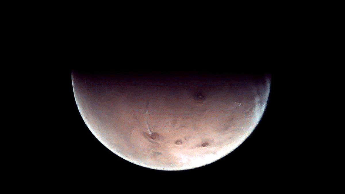 Mars Weird Long Cloud Mangalyaan 