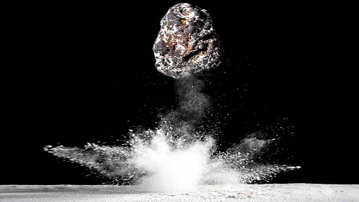Meteorite crashed in Sweden Full of Iron