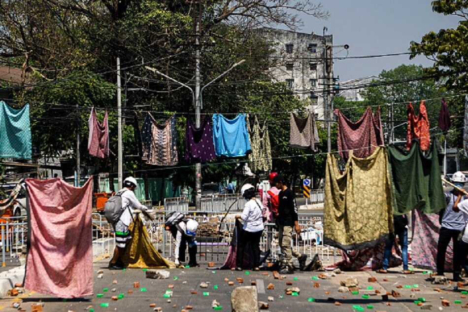 Myanmar protest