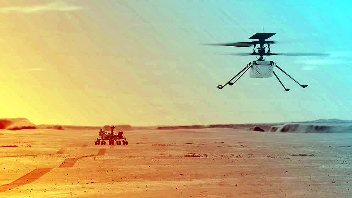 Ingenuity Mars Helicopter Red planet Air