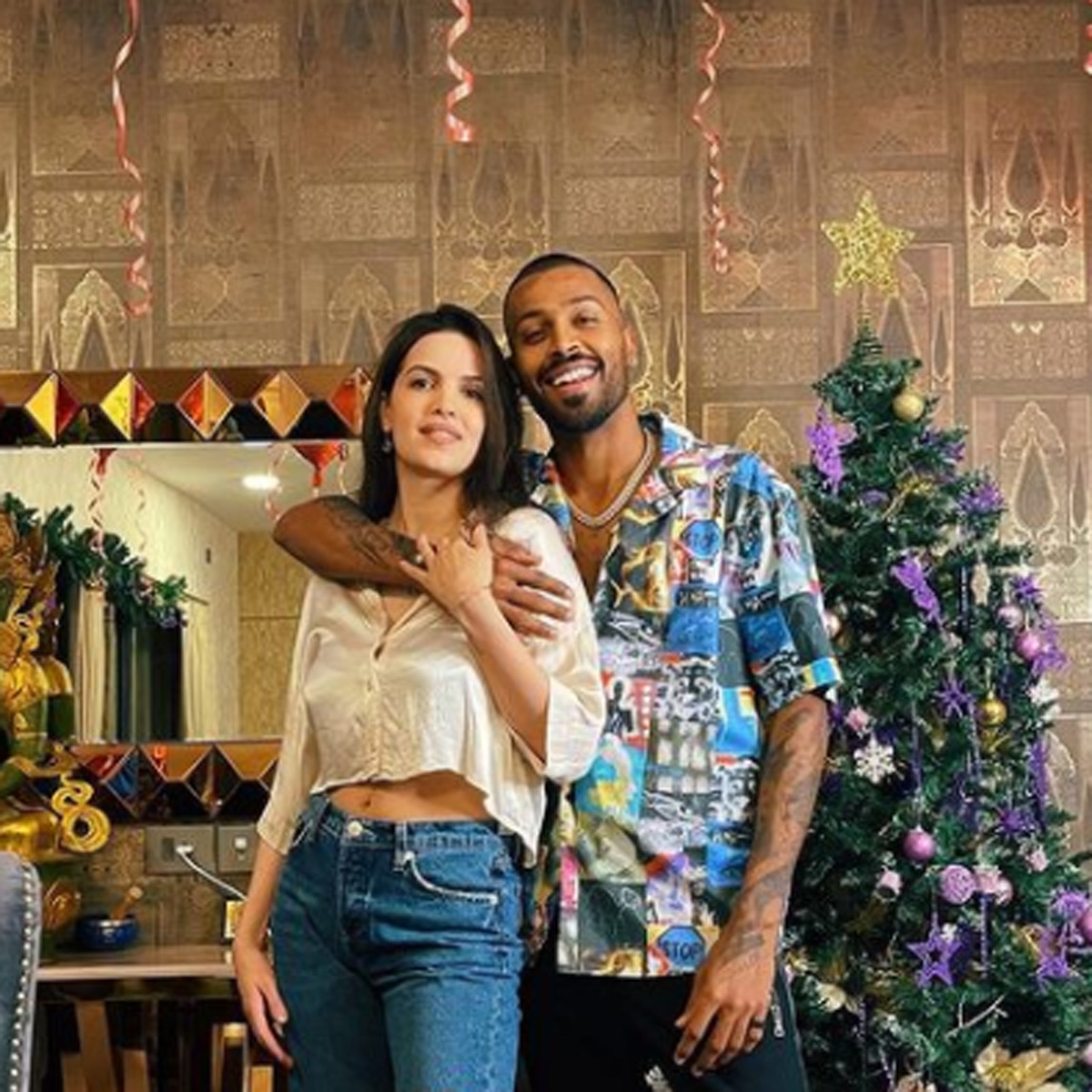 नताशा स्टानकोव‍िक-हार्द‍िक पंड्या