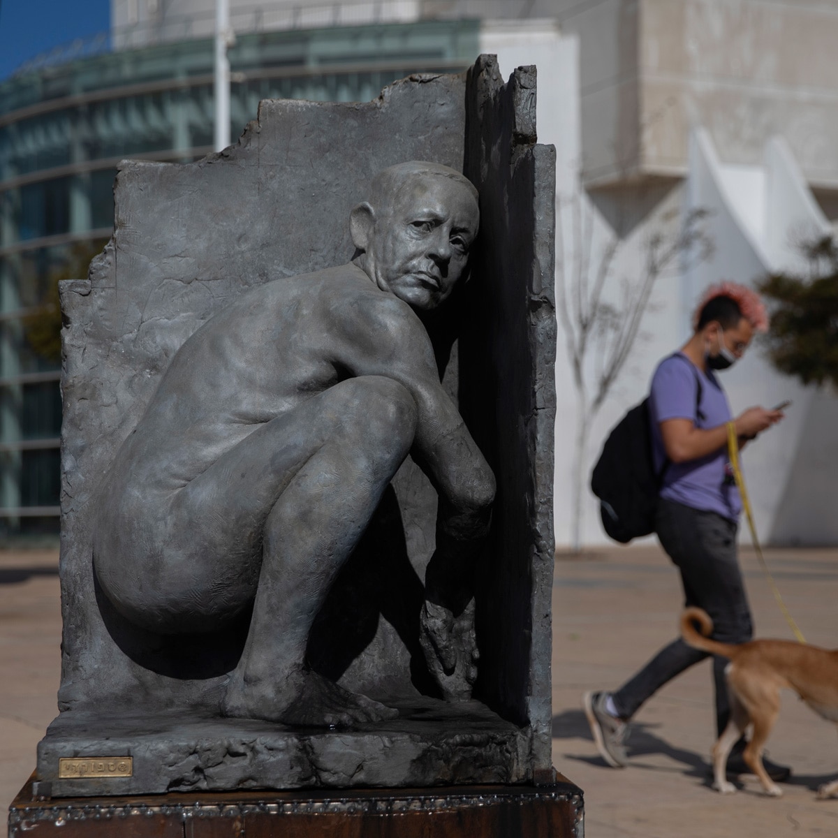 इजरायल के पीएम का स्टैचू