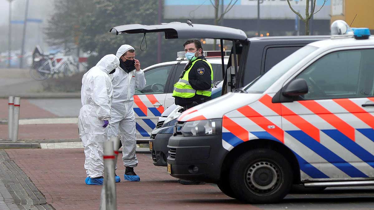 Netherlands Corona Test Centre Bomb Blast