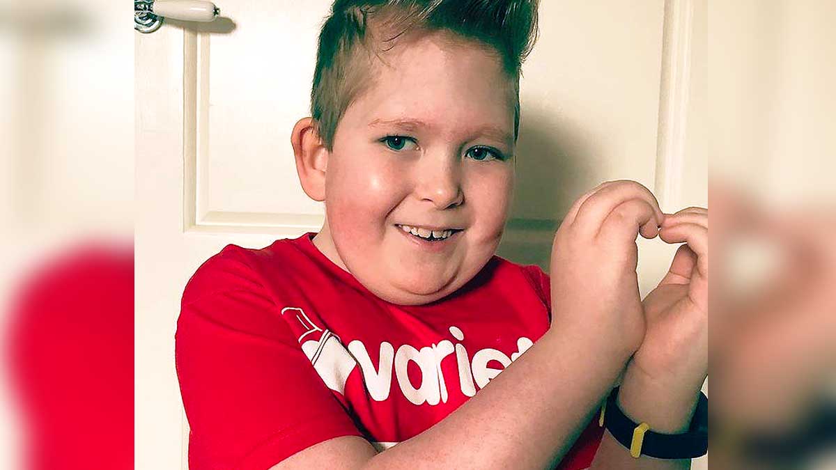 Boy born with 2% of his brain