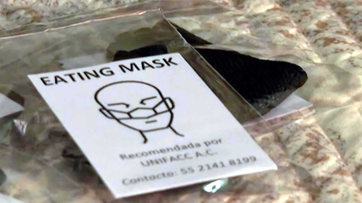 Nose Only Mask Easy for Eating Drinking