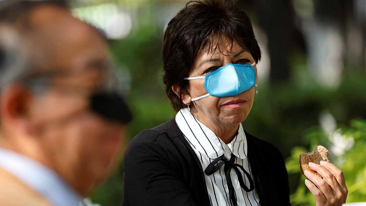 Nose Only Mask Easy for Eating Drinking