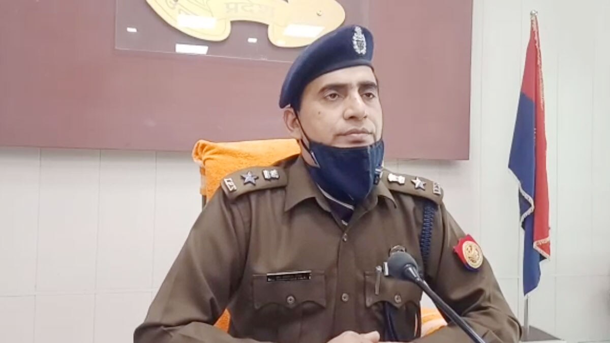 एसपी डॉ धर्मवीर सिंह (फोटो- संजीव शर्मा)