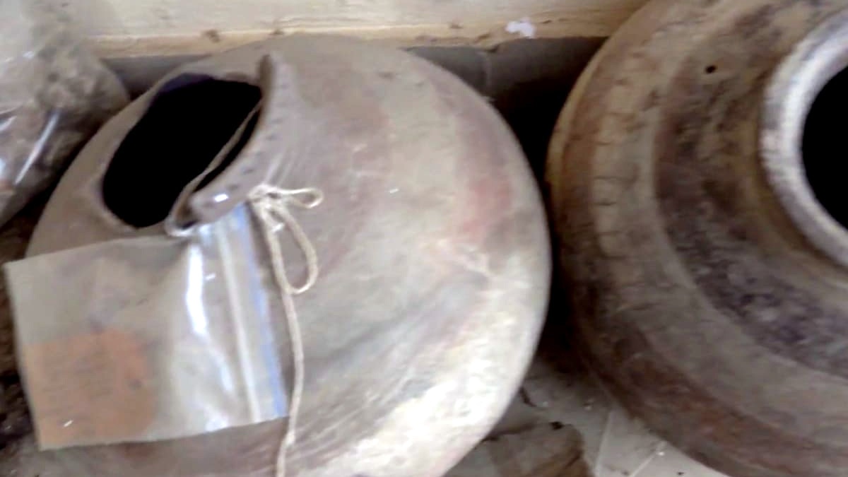 जूनाखेड़ा खुदाई में मिले थे 10 वीं सदी के घर, माता सरस्वती की प्रतिमाओं के साथ ही नरकंकाल भी म‍िले 