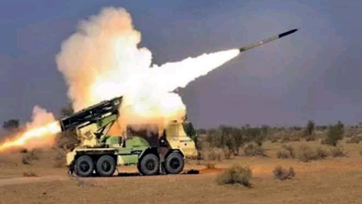 Indigenous Pinaka Guided Missile