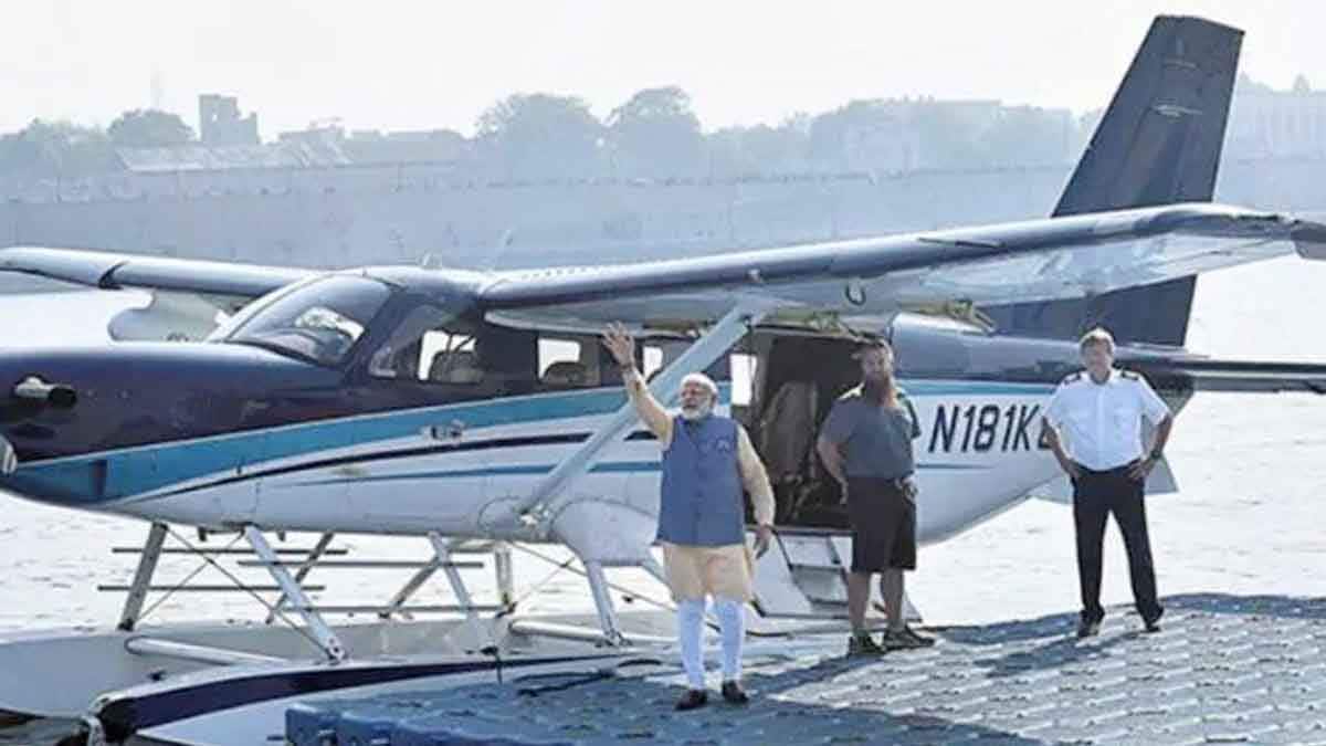 कई प्रमुख शहरों के बीच सी-प्‍लेन सेवा 