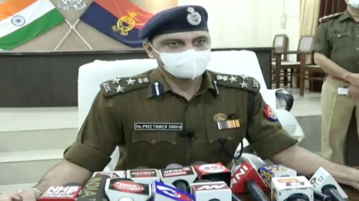 एसएसपी प्रतिन्द्र सिंह (फोटो- रंजय सिंह)