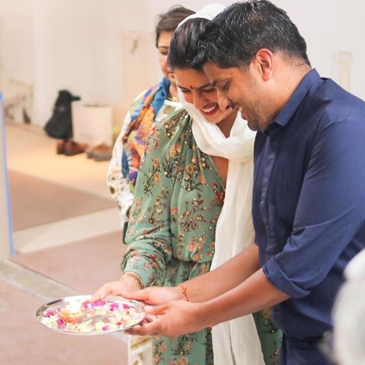 प्र‍ियंका चोपड़ा-मनीष गोयल  