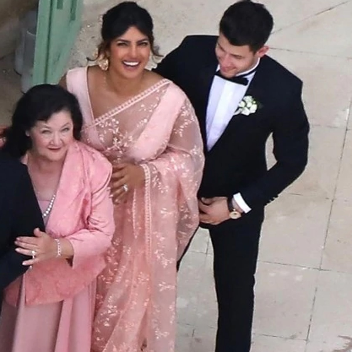 प्र‍ियंका चोपड़ा, सोफी टर्नर-जो जोनस की शादी में