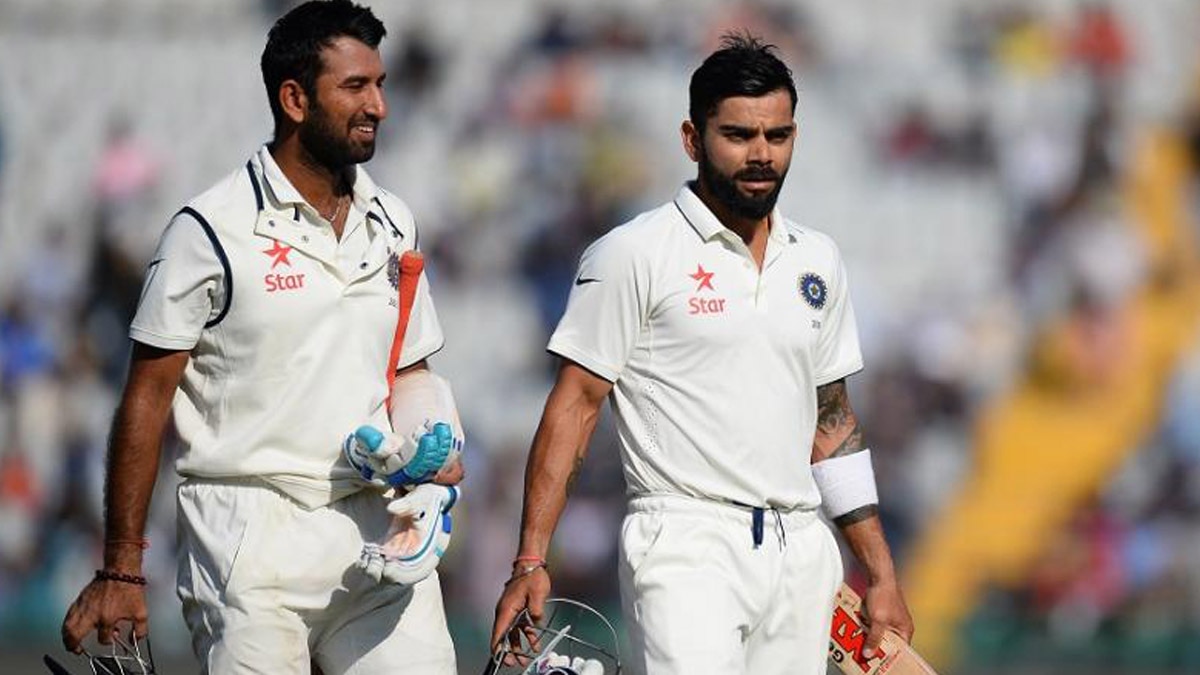 cheteshwar pujara and virat kohli not scored century for long time