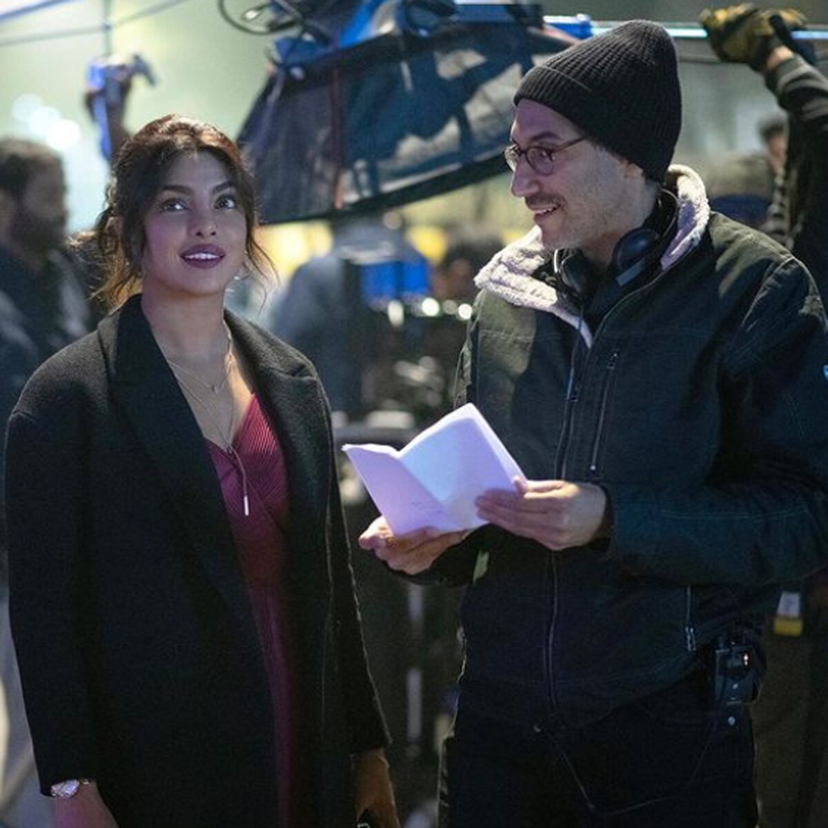 प्र‍ियंका चोपड़ा- रमीन बहरानी 