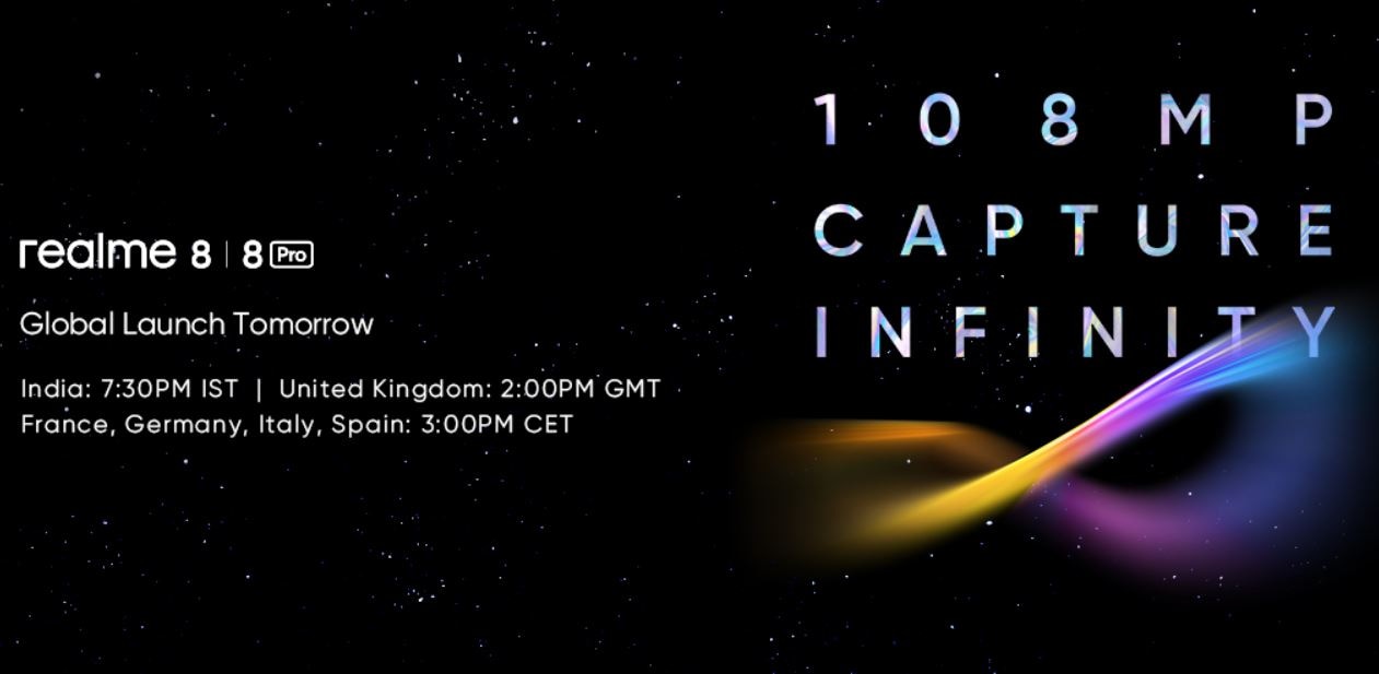 realme 8 Series Launch 