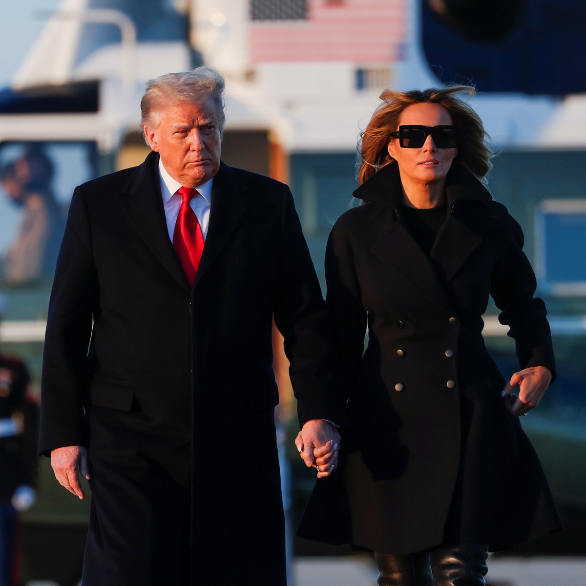 डोनाल्ड ट्रंप और मेलानिया ट्रंप