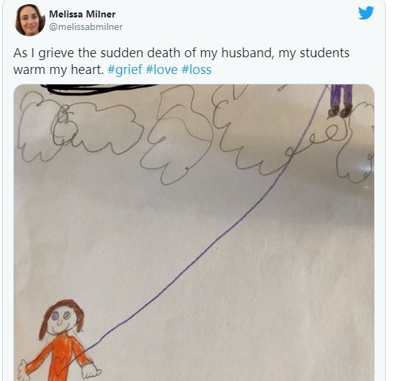 पति की मौत से सदमे में थी टीचर