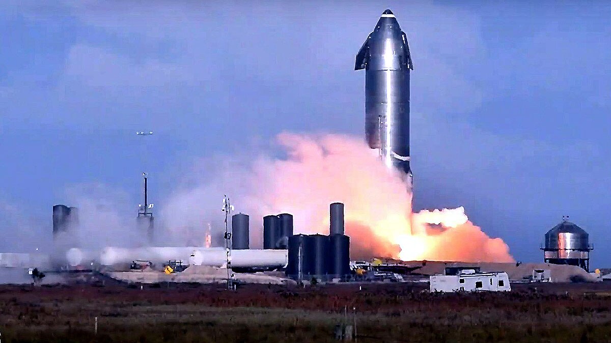 SpaceX Starship SN10 Blows After landing