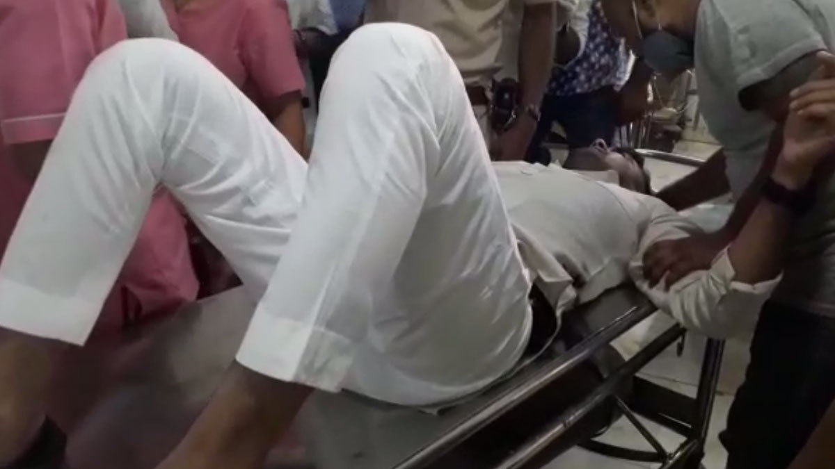 हिस्ट्रीशीटर की कार को घेरकर बरसाईं गोलियां (फोटो- अशोक शर्मा)