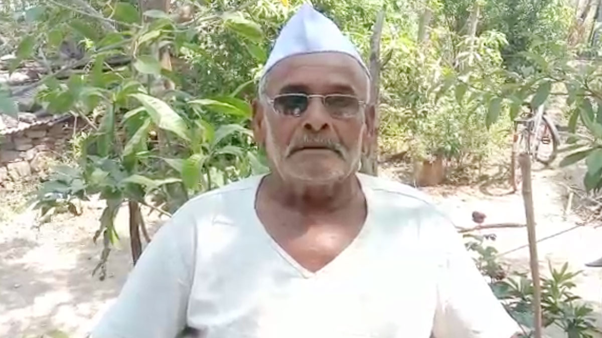 बुजुर्ग रोज खाता है 250 ग्राम पत्थर (फोटो- पंकज खेलकर)