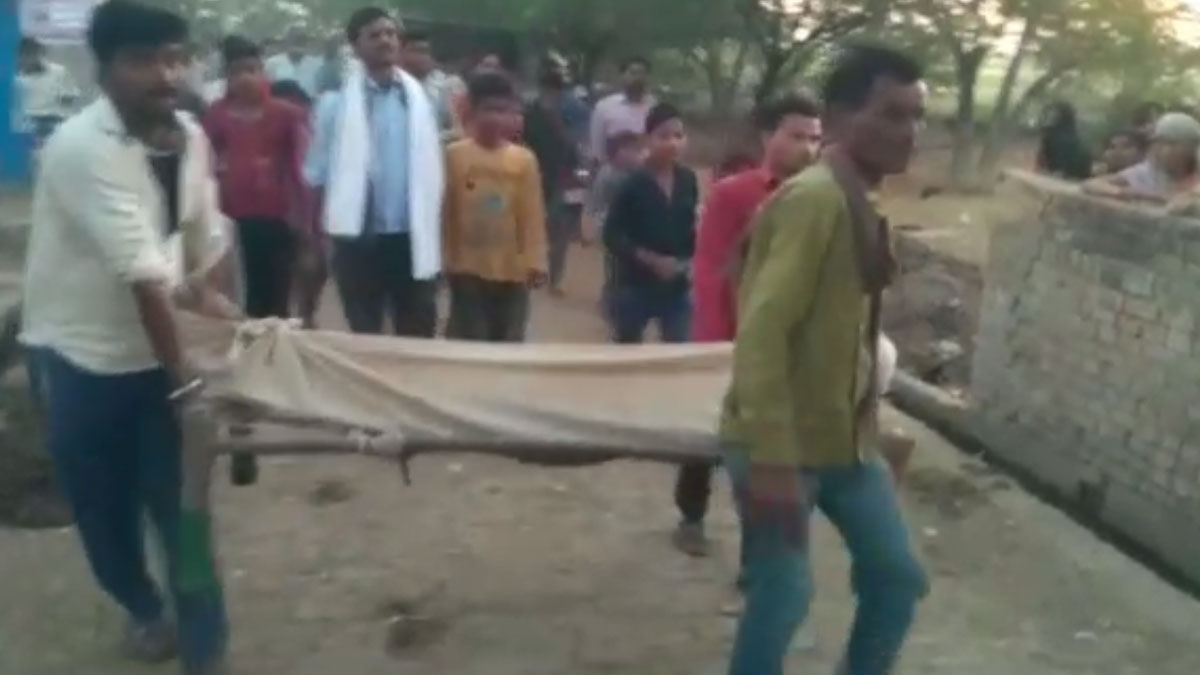  दंपति का शव फांदे पर झूलता मिला (फोटो- रंजय सिंह)