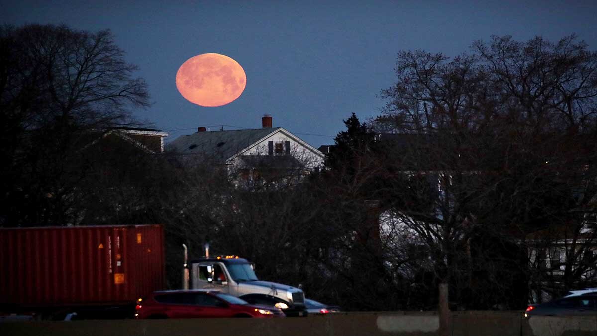 Supermoon Worm Moon Purnima