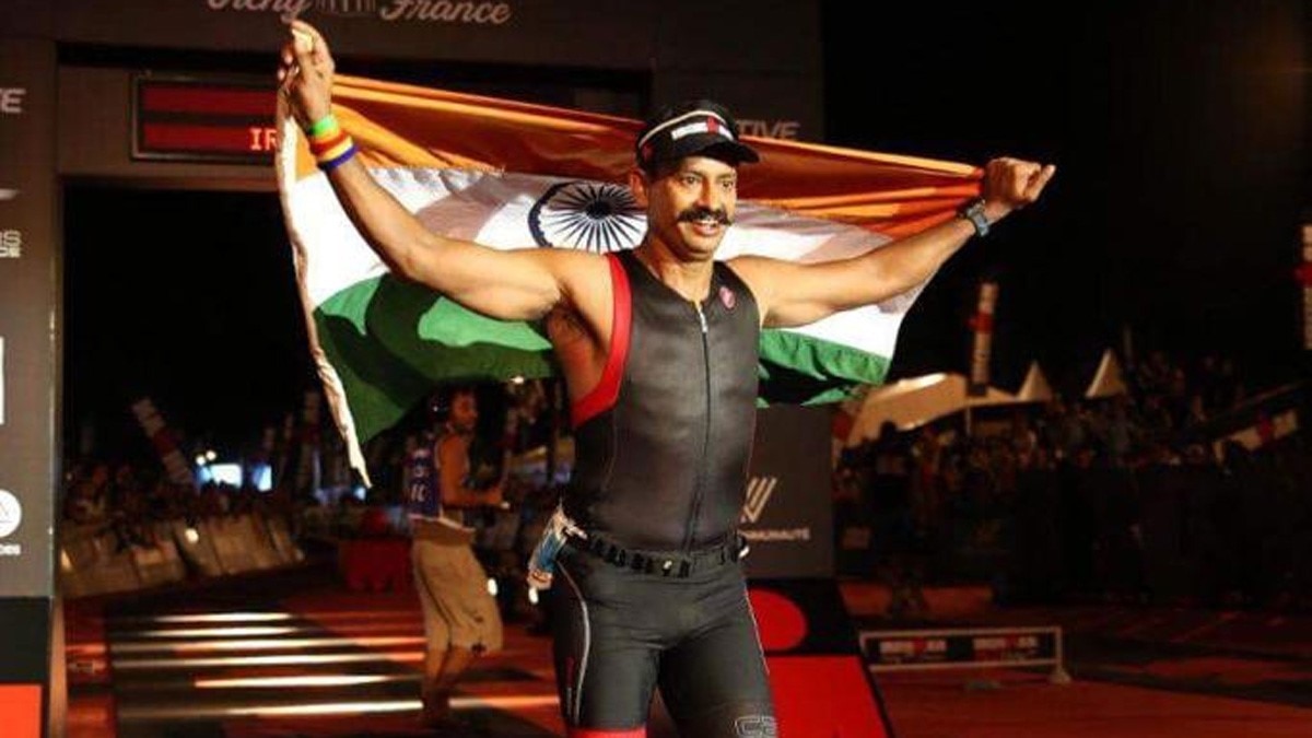 IPS कृष्ण प्रकाश तैराकी, दौड़ और साइकलिंग में माहिर