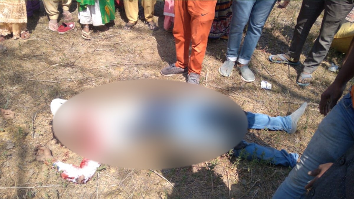 हरियाणा रोडवेज की दो बसों में आमने-सामने  टक्कर (फोटो- अकरम खान)