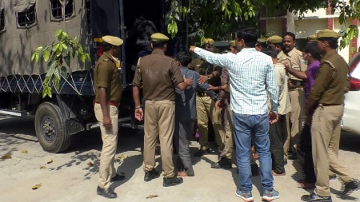 पंखिया गैंग के 08 बदमाश गिरफ्तार (फोटो-अमितेश त्रिपाठी)