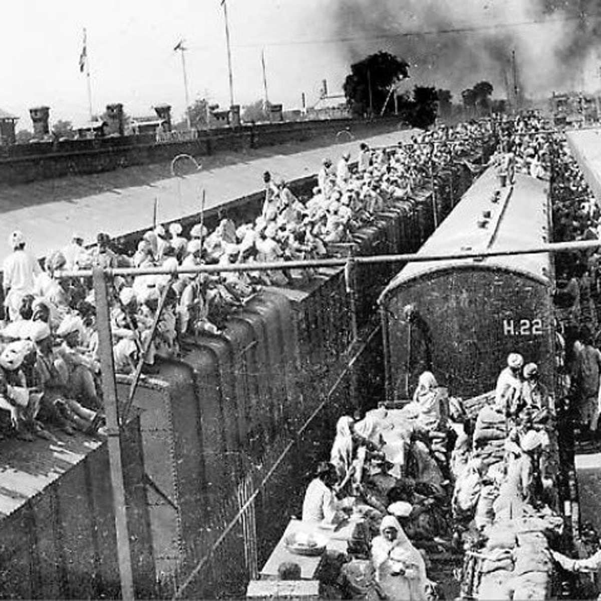 बंगाल विभाजन की एक तस्‍वीर