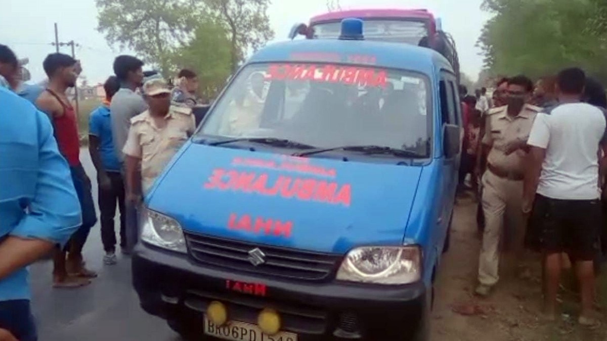 बेगूसराय में चलती बस में यात्री की मौत 