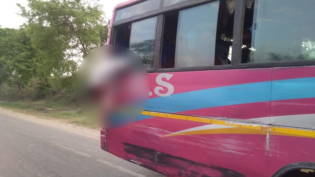 बेगूसराय में चलती बस में यात्री की मौत 