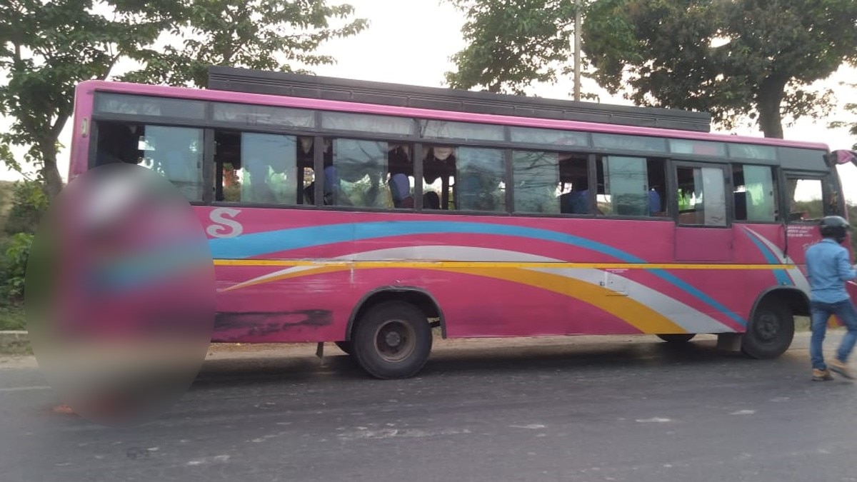 बेगूसराय में चलती बस में यात्री की मौत 