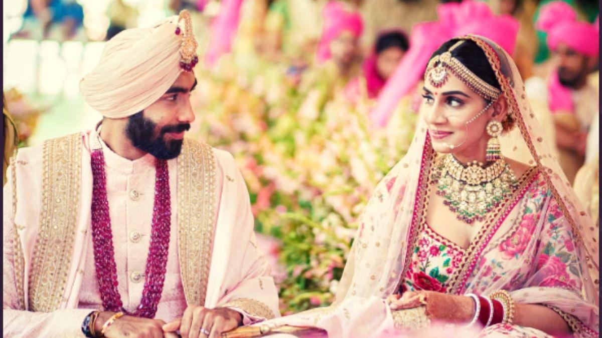  जसप्रीत बुमराह और संजना गणेशन